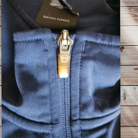 Adidas Clippers Navy Full-Zip Track Jacket  Mens Long Sleeve size XLarge tall - Picture 8 of 9